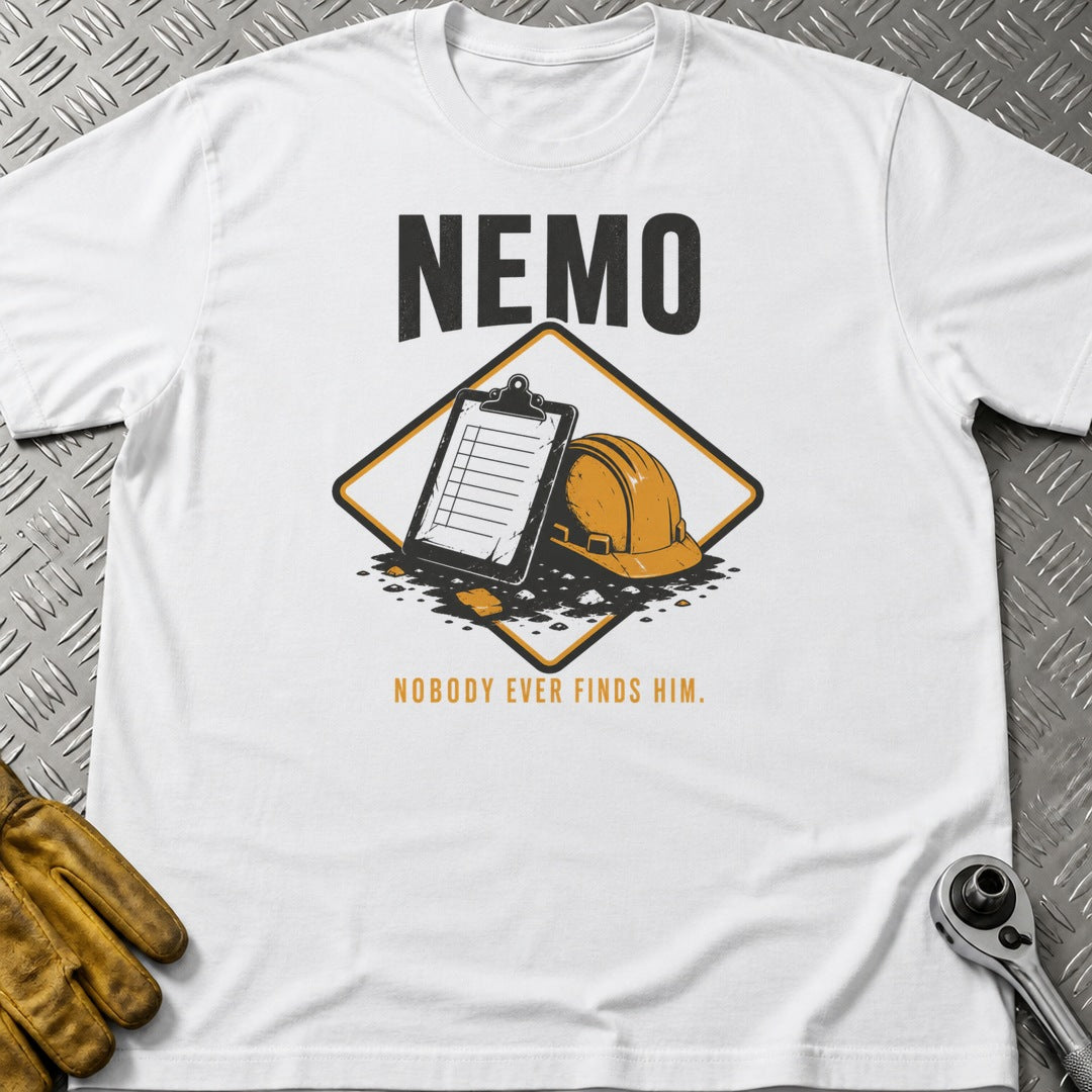 Nemo 3 t-shirt flat lay