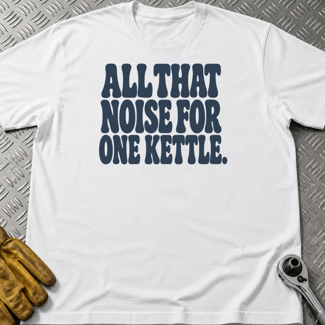 Generator t-shirt flat lay