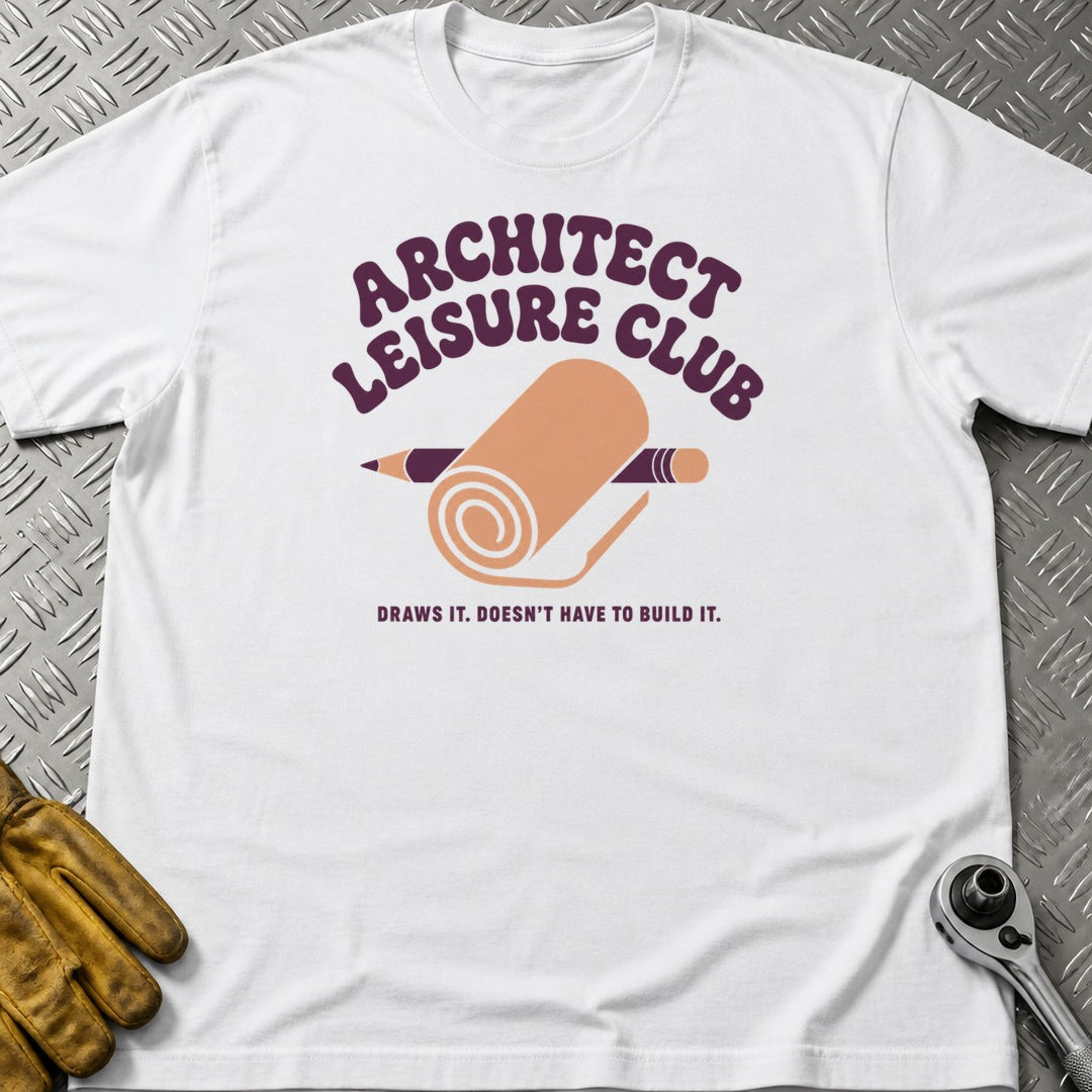 Architect t-shirt flat lay