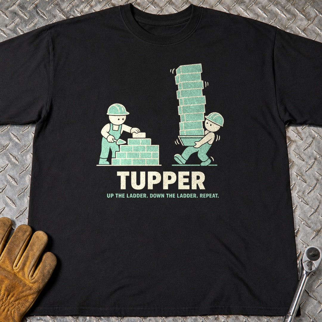 Tupper t-shirt flat lay
