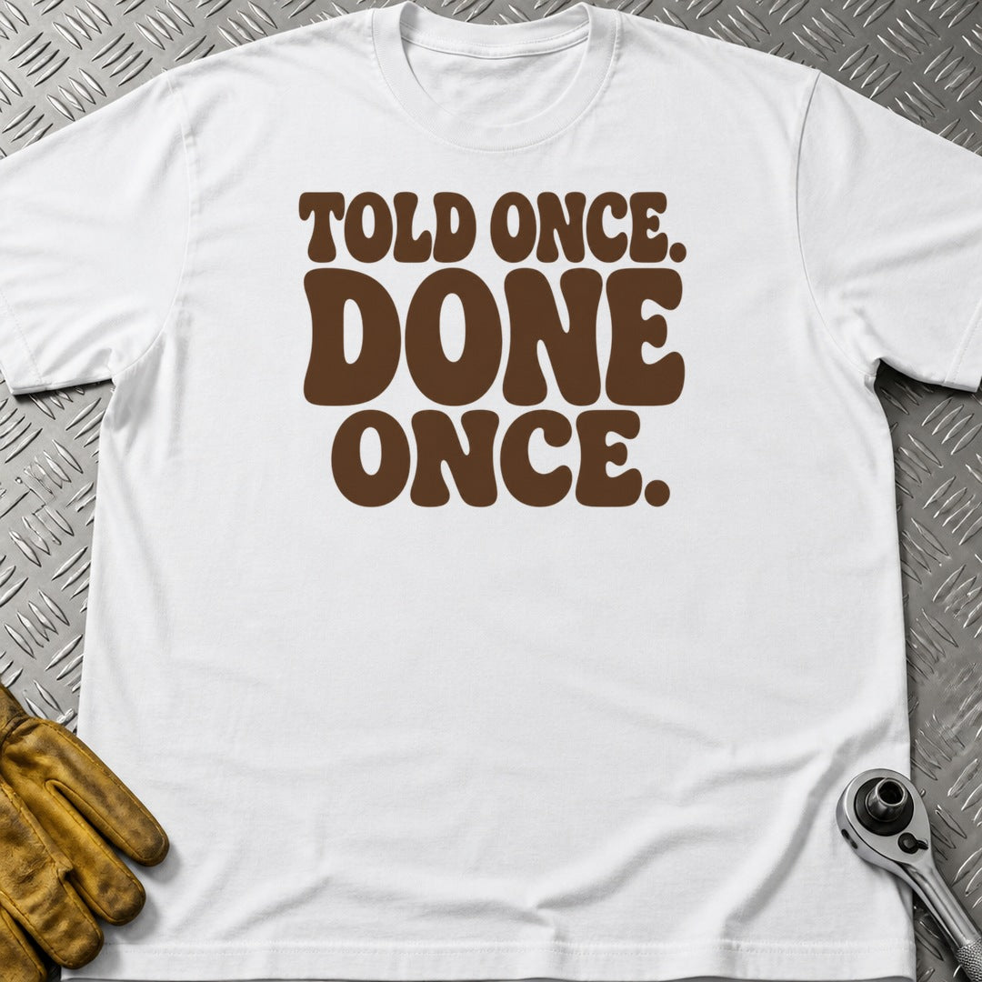 Chief t-shirt flat lay