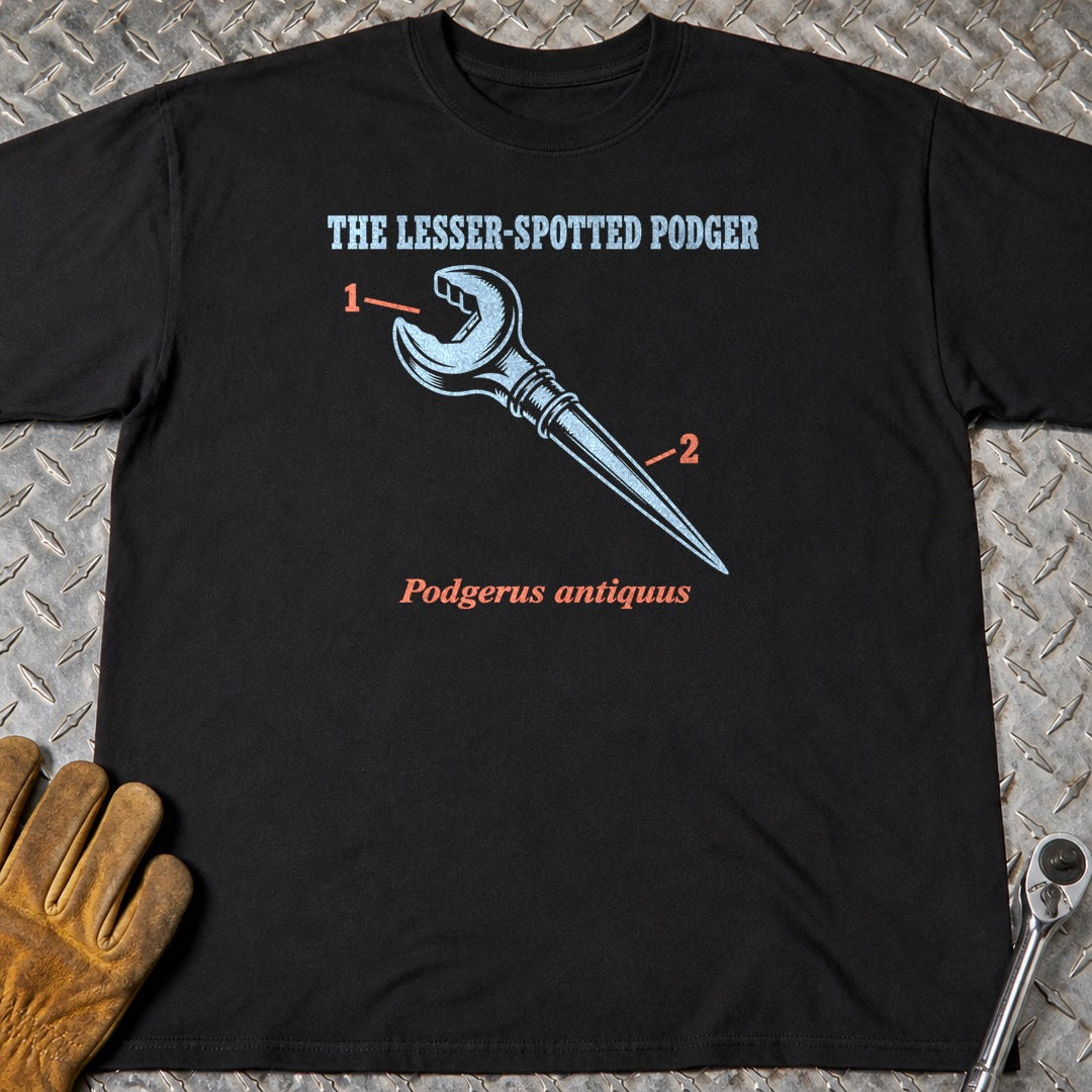 Podger t-shirt flat lay
