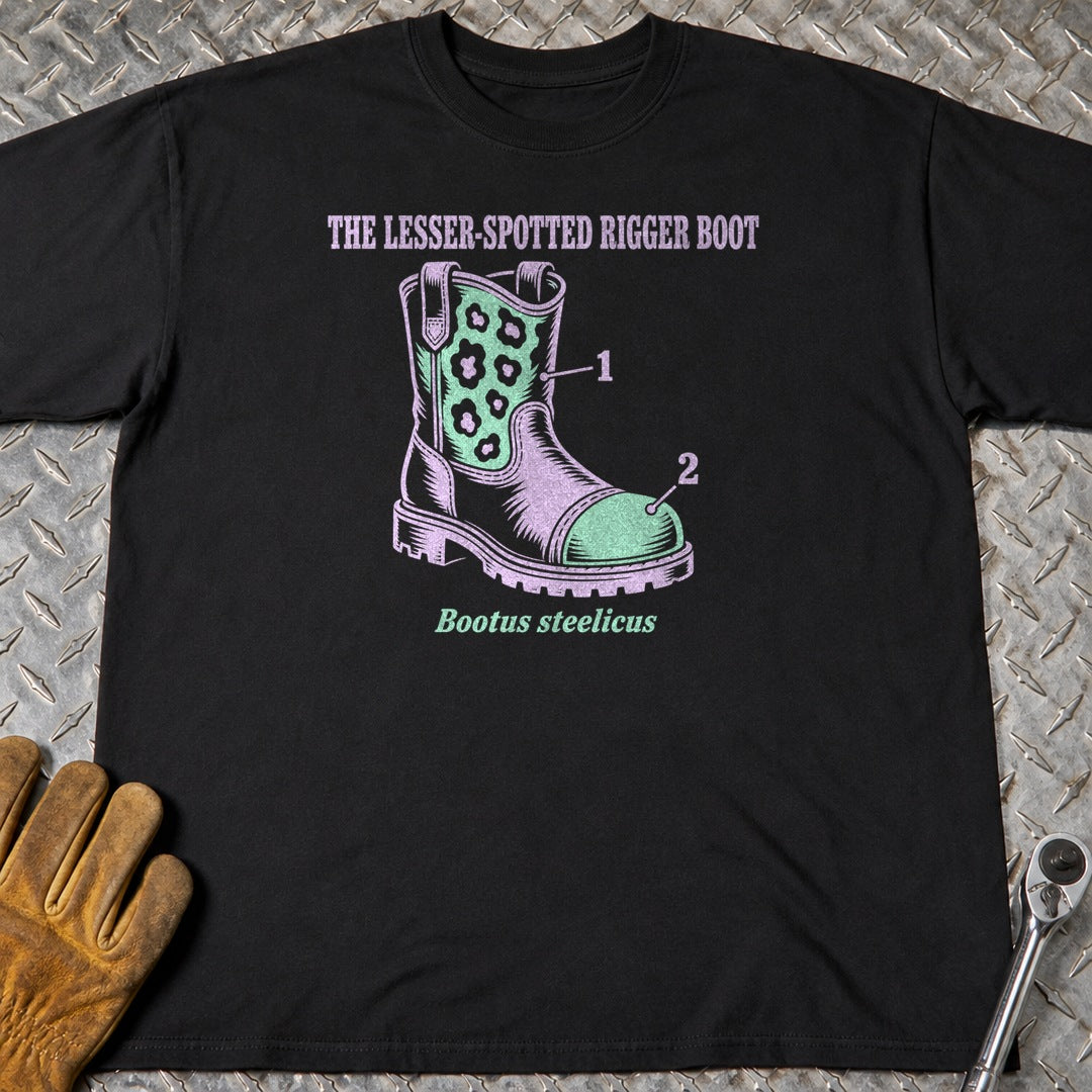 Rigger Boot t-shirt flat lay