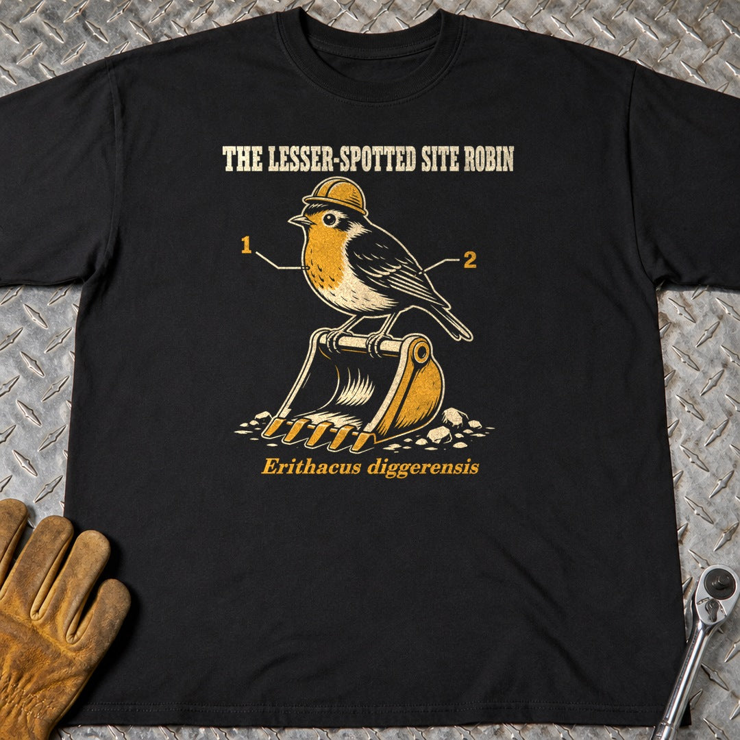 Site Robin t-shirt flat lay