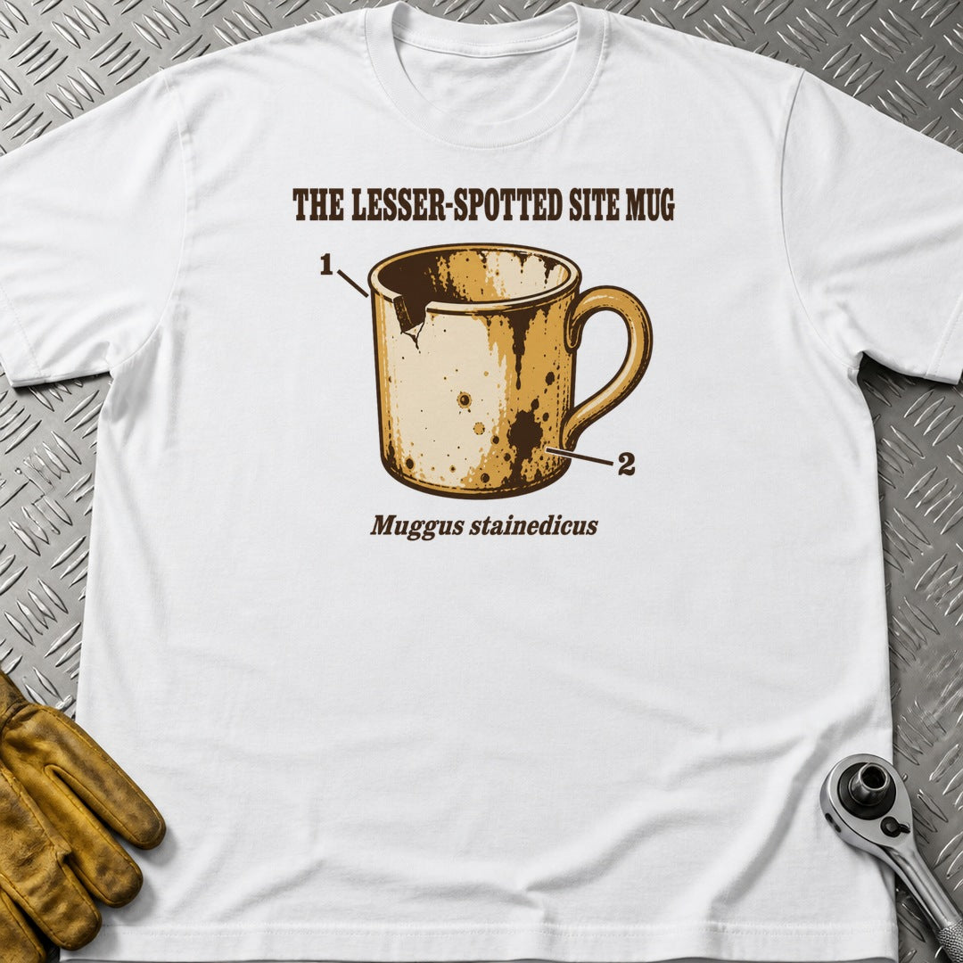 Site Mug t-shirt flat lay