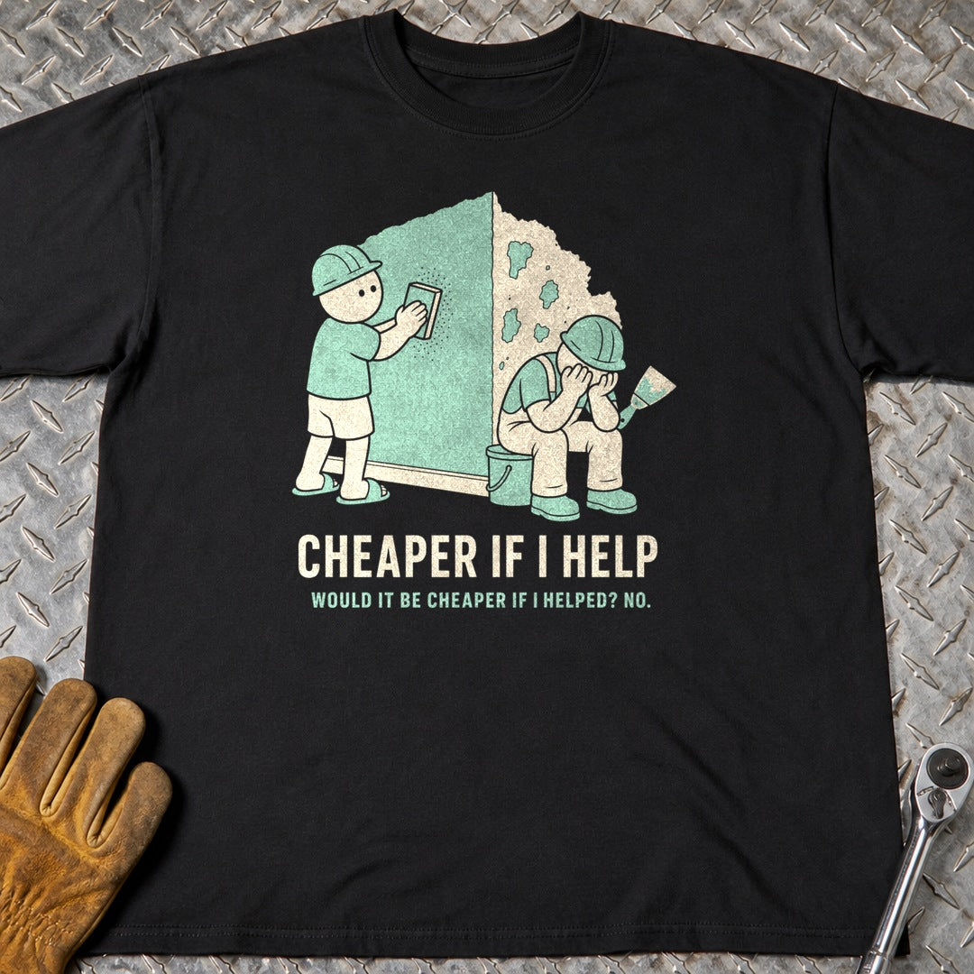 Helpful Customer t-shirt flat lay