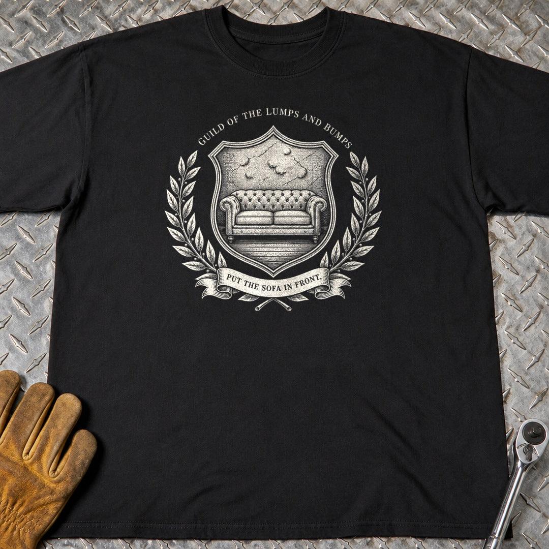Lumps And Bumps t-shirt flat lay