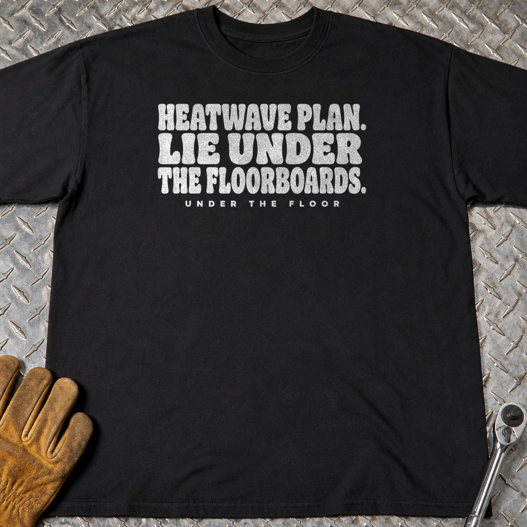Under The Floor t-shirt flat lay