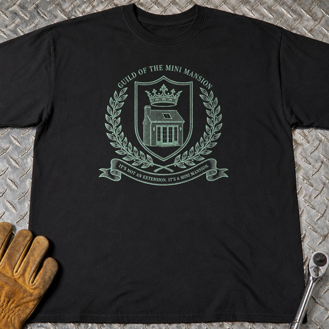 Mini Mansion t-shirt flat lay