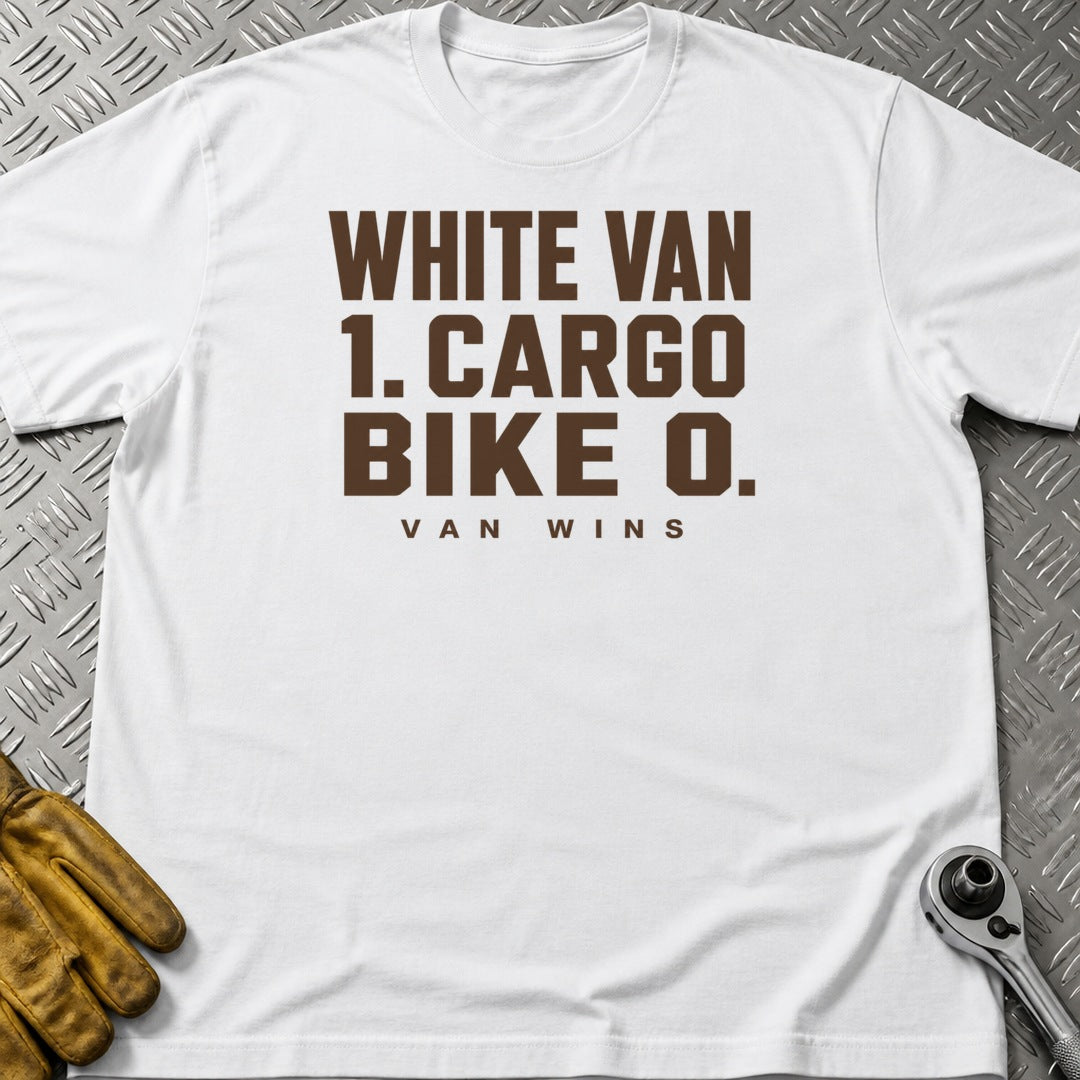 Van Wins t-shirt flat lay