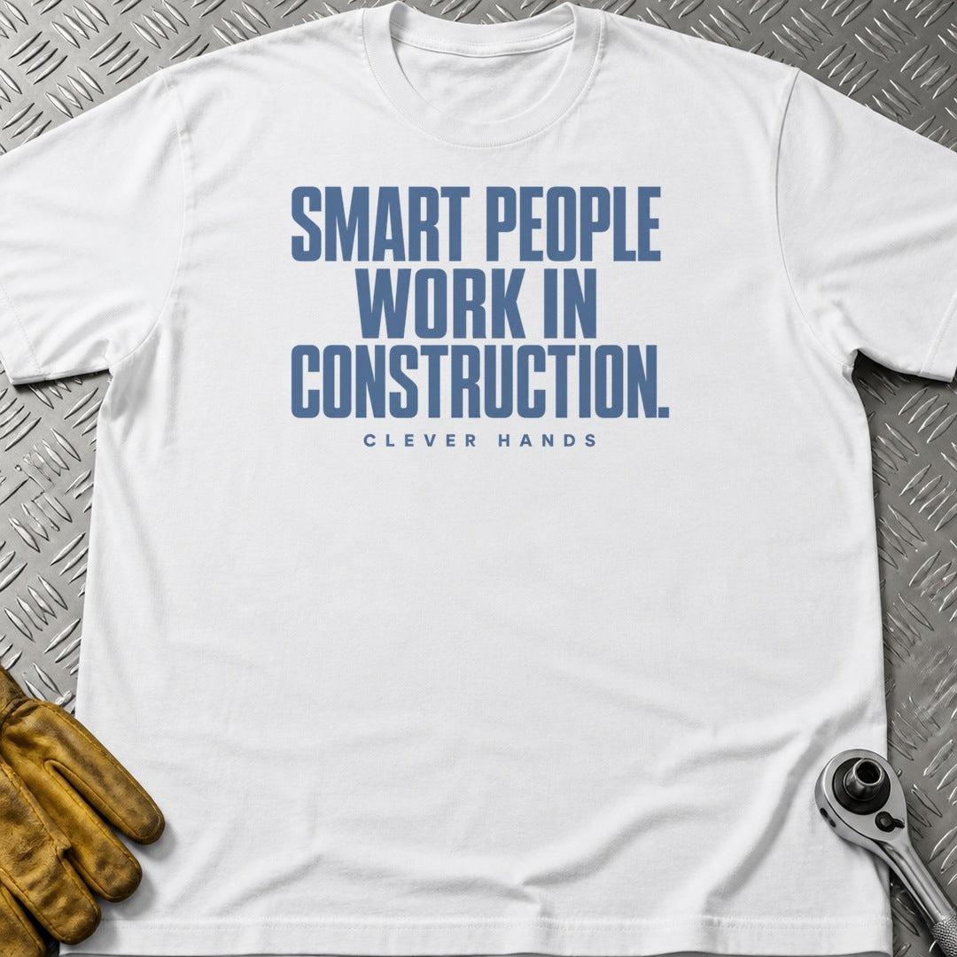 Clever Hands t-shirt flat lay