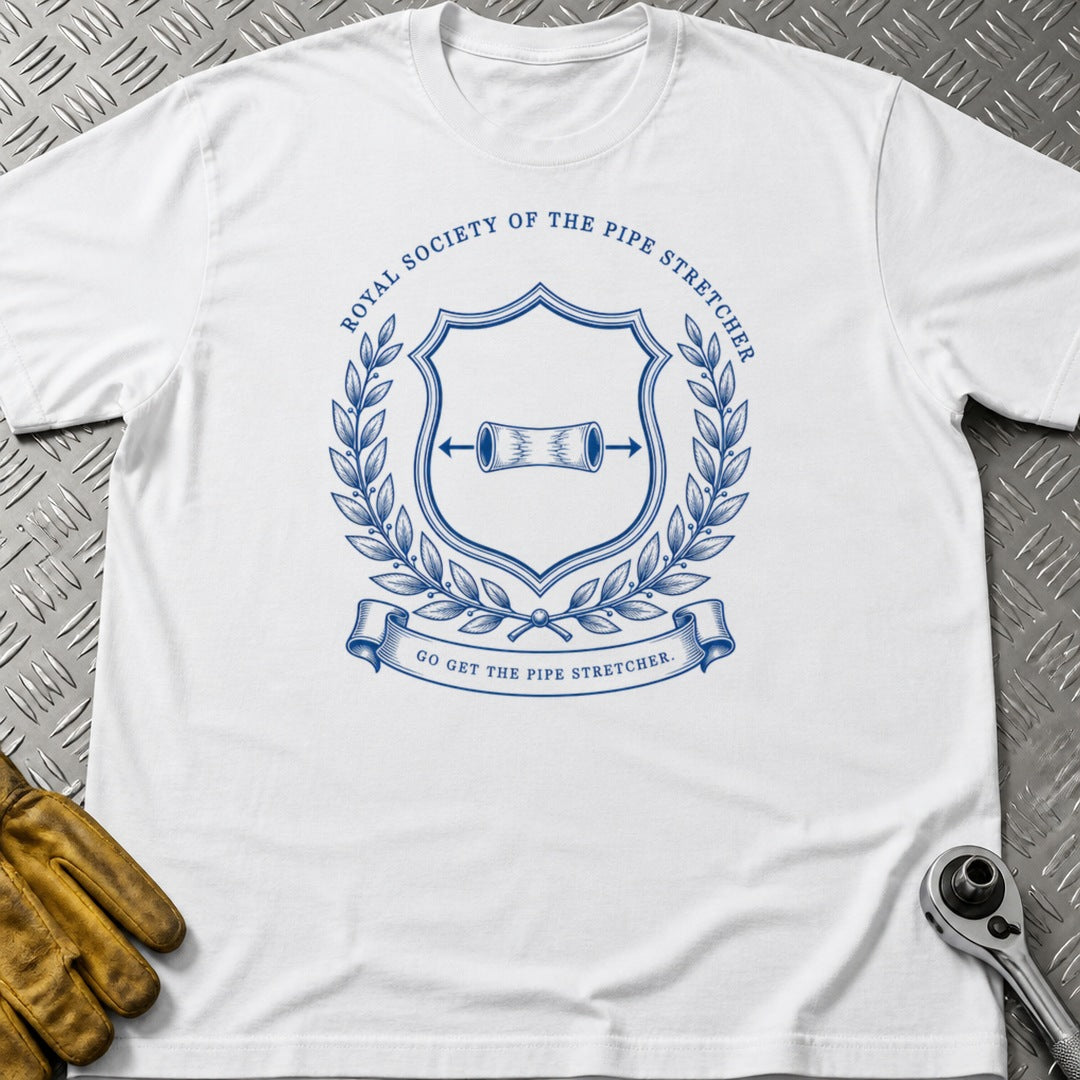 Pipe Stretcher t-shirt flat lay